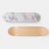 トンのペロラオペサコロリダオクレメ スケートボード (横)