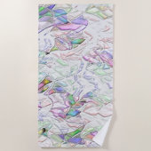 トンのペロラオペサコロリダオクレメ ビーチタオル (正面)