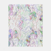 トンのペロラオペサコロリダオクレメ フリースブランケット (正面)