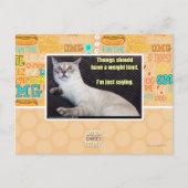 トンは重量制限を持つべきである。 ポストカード (正面)