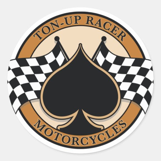 トンアップレーサー ラウンドシール (正面)
