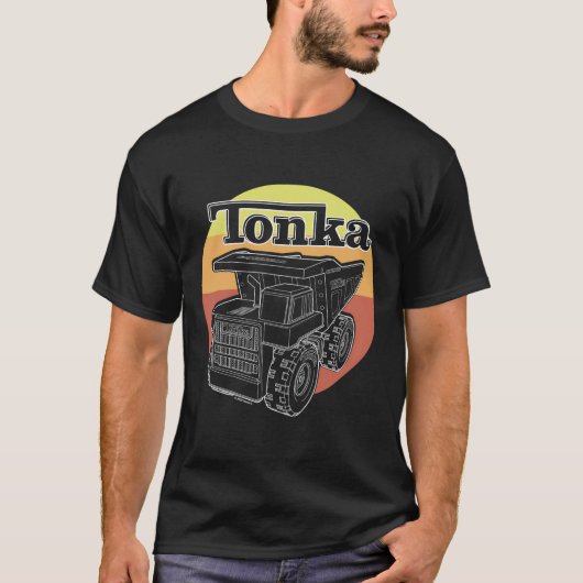 トンカトラックサンセット Tシャツ (正面)