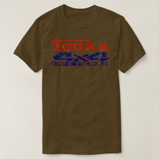 トンカ4x4 tシャツ (デザイン正面)