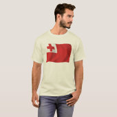トンガの国旗Tシャツ Tシャツ (正面フル)