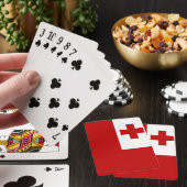 トンガの旗 トランプ (インサイチュ)