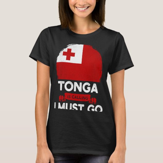 トンガは私がトンガン伝統の根Pに行く必要があると呼んでいる Tシャツ (正面)