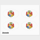 トンガコート・オブ・アームズ 楕円形シール (シート)