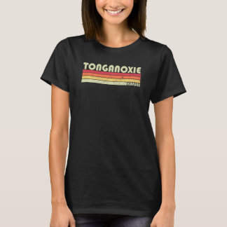 トンガノキシークスカンザスシおもしろいティホームルートレトロ7 Tシャツ