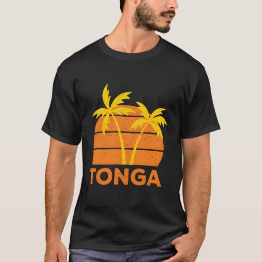 トンガビーチトンガンバケーション Tシャツ (正面)
