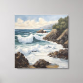 トンガポールーツ – 引き伸ばしキャンバス印刷 キャンバスプリント (正面)