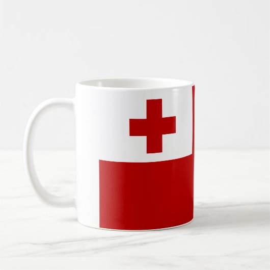 トンガマグ国旗 コーヒーマグカップ (左)