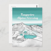 トンガリロアルパインクロッシングニュージーランド ポストカード (正面/裏面)