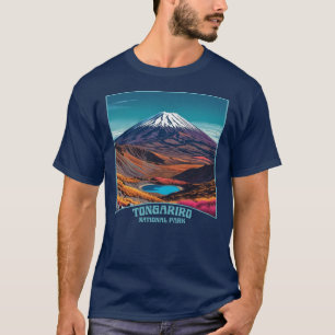 トンガリロ国立公園ニュージーランド Tシャツ