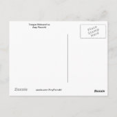 トンガンマトリョシカ葉書 ポストカード (裏面)