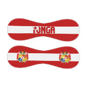 トンガ国旗とコート・オブ・アームズ愛国心 野球ボール (パネル)