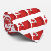 トンガ国旗のネクタイ ネクタイ (ロール)