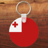 トンガ国旗 キーホルダー (正面)