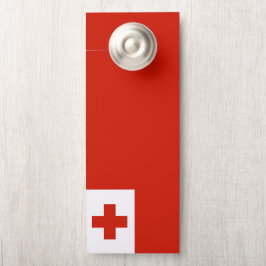 トンガ国旗 ドアノブサイン