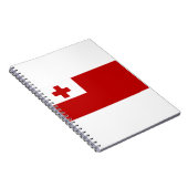 トンガ国旗 ノートブック (右側)