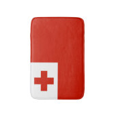 トンガ国旗 バスマット (正面縦)