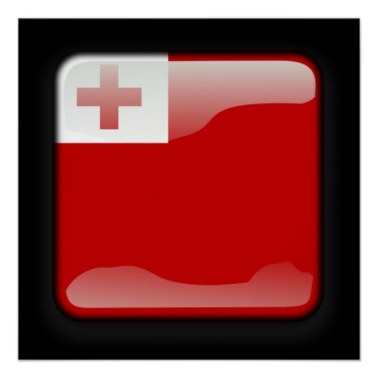 トンガ国旗 ポスター (正面)