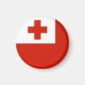 トンガ国旗 マグネット (正面)