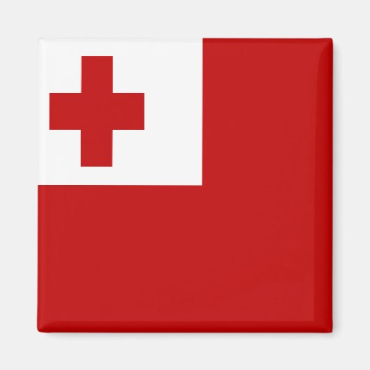 トンガ国旗 マグネット (正面)