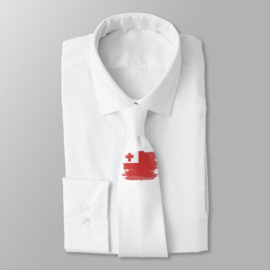 トンガ国旗、国旗 ネクタイ (タイ)