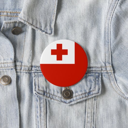 トンガ国旗 缶バッジ (インサイチュ)