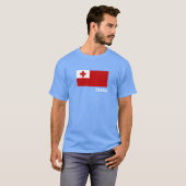 トンガ国旗 Tシャツ (正面フル)