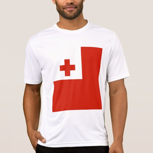 トンガ国旗 Tシャツ (正面)