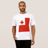 トンガ国旗 Tシャツ (正面フル)
