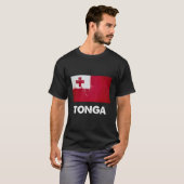 トンガ国旗 Tシャツ (正面フル)