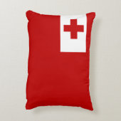 トンガ島国旗の赤十字 アクセントクッション (裏面(縦))