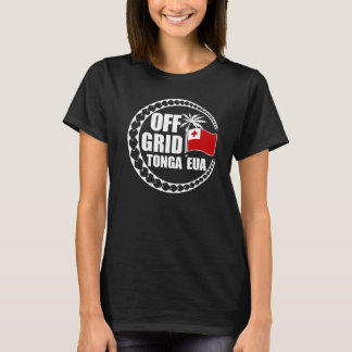 トンガ エウア島のオフグリッドな生活 Tシャツ