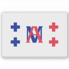 トンガ・トゥ・ニ・トンガ帝国国旗（1845年～1858年） シール