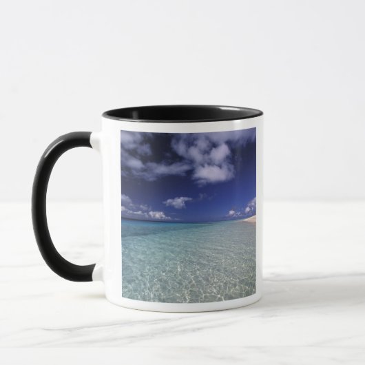 トンガ ヴァヴァウ島の島の風景 2 マグカップ (左)