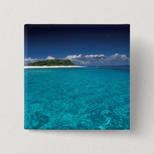 トンガ ヴァヴァウ諸島 風景 缶バッジ (正面)