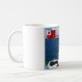 トンガ – 海岸線 –  コーヒーマグカップ (左)