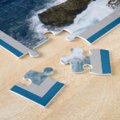 トンガ – 海岸線 –  ジグソーパズル (側面)