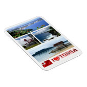 トンガ – 私は愛 –  マグネット (右側)