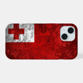トンガ iPhone 15ケース (裏面横)