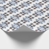 トンキンソン – デイジーのブーケの贈り物用ラップ ラッピングペーパー (角)