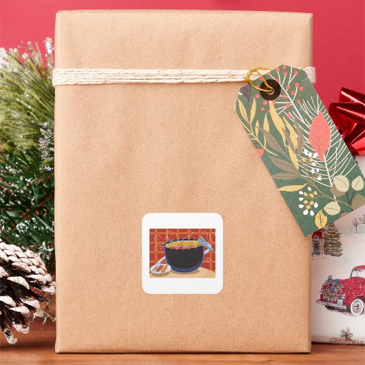 トングおもしろいと串焼き付き漫画BBQグリル スクエアシール