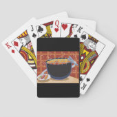 トングおもしろいと串焼き付き漫画BBQグリル トランプ (裏面)