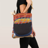 トングおもしろいと串焼き付き漫画BBQグリル トートバッグ