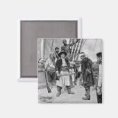 トングロー大尉が最大のイラストレーション マグネット (正面/裏面)