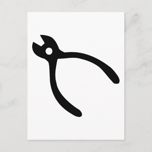 トング - ペンチ ポストカード (正面)