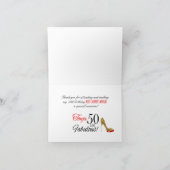 トンジャグリッタースティレットサンキュー |金ゴールド サンキューカード (内部)