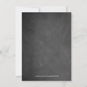 トンスンラブシャルボードカップルのウェディングシャワー 招待状 (裏面)